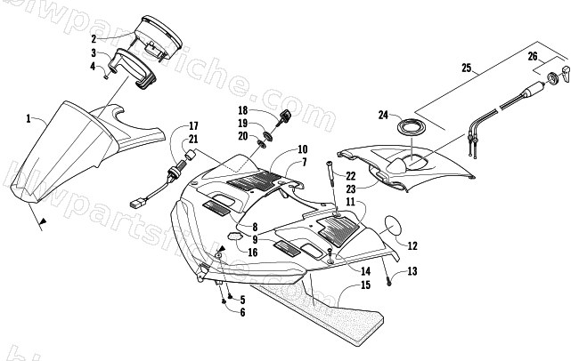 CONSOLE ASSEMBLY diagram
