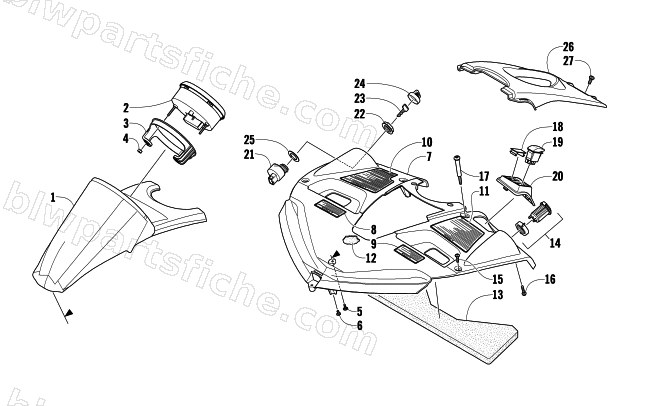 CONSOLE ASSEMBLY diagram