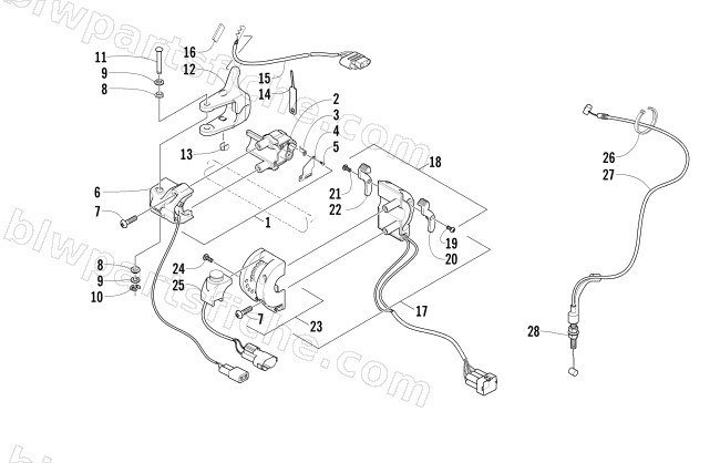 CONTROL ASSEMBLY diagram
