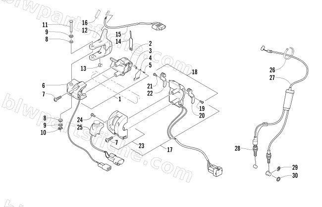 CONTROL ASSEMBLY diagram