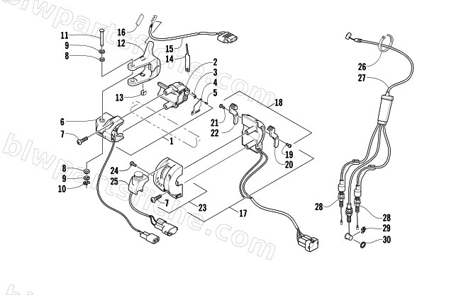 CONTROL ASSEMBLY diagram