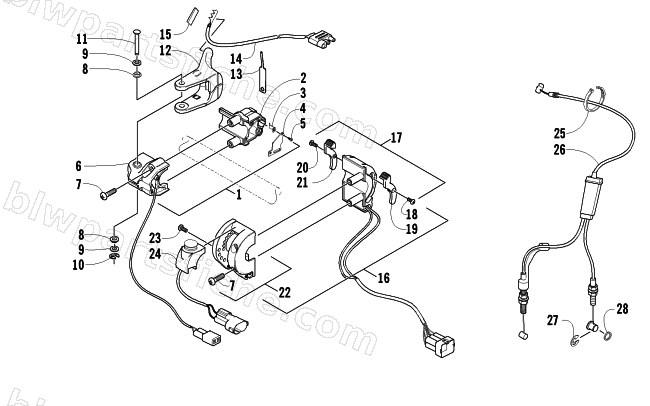 CONTROL ASSEMBLY diagram