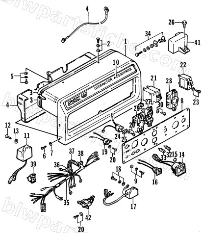 CONTROL PANEL ASSEMBLY diagram