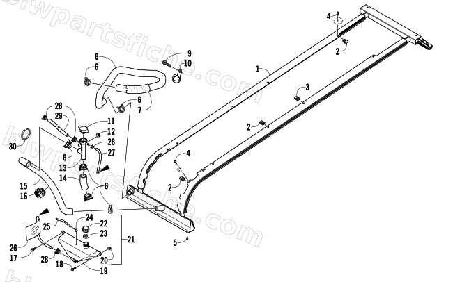COOLING ASSEMBLY diagram