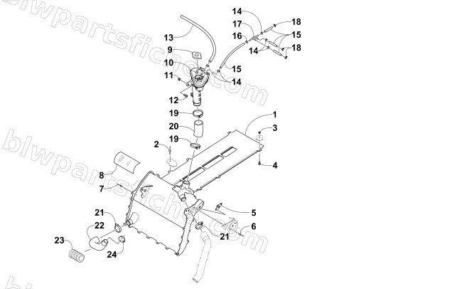 COOLING ASSEMBLY diagram