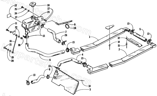 COOLING ASSEMBLY diagram