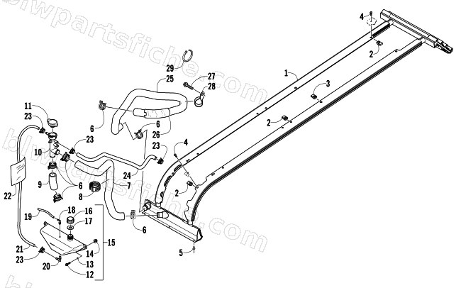 COOLING ASSEMBLY diagram
