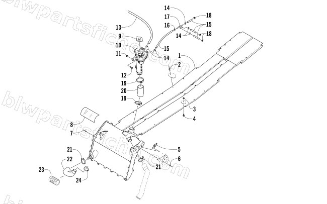 COOLING ASSEMBLY diagram