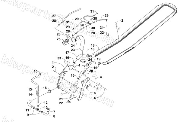 COOLING ASSEMBLY diagram
