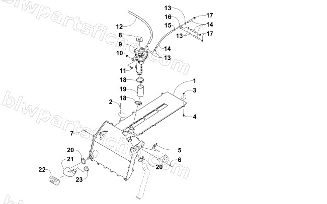 COOLING ASSEMBLY diagram