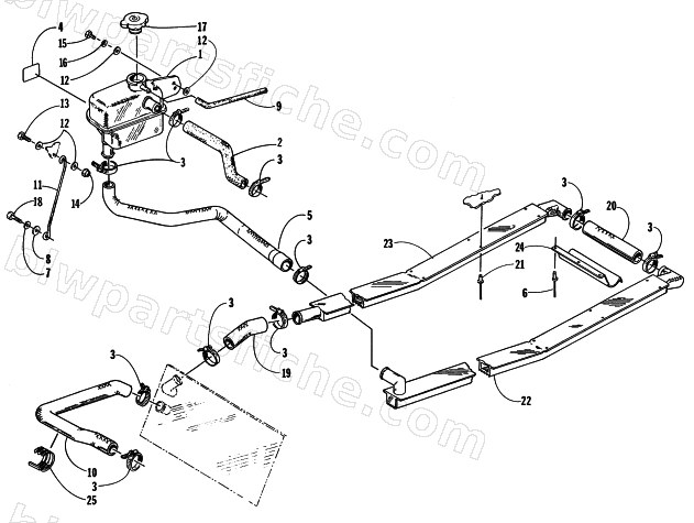 COOLING ASSEMBLY diagram