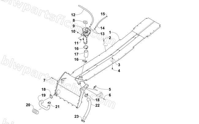 COOLING ASSEMBLY diagram