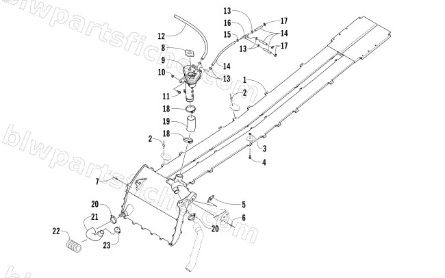 COOLING ASSEMBLY diagram
