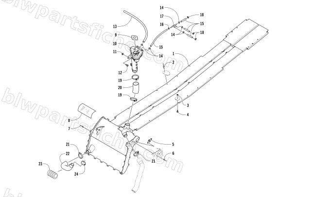 COOLING ASSEMBLY diagram
