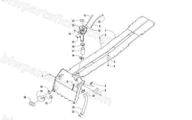 COOLING ASSEMBLY diagram