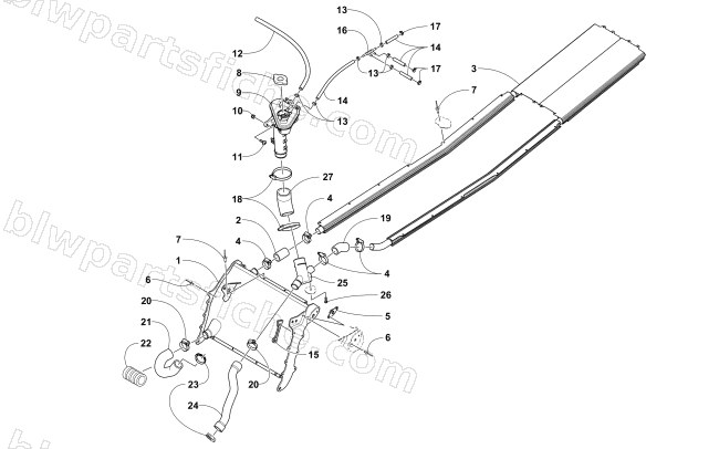COOLING ASSEMBLY diagram