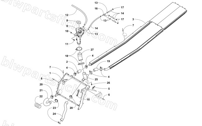 COOLING ASSEMBLY diagram