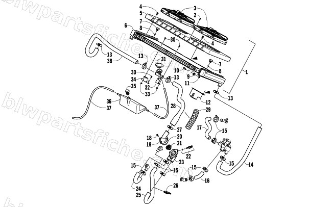 COOLING ASSEMBLY diagram
