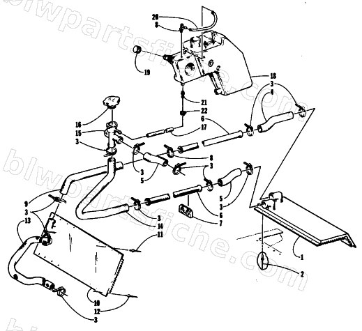 COOLING ASSEMBLY diagram