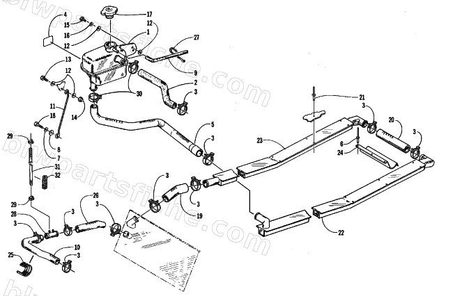 COOLING ASSEMBLY diagram