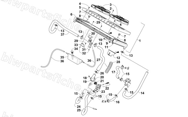 COOLING ASSEMBLY diagram