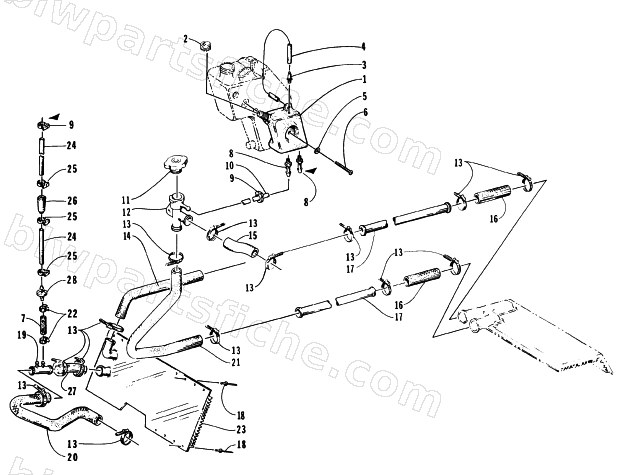 COOLING ASSEMBLY diagram