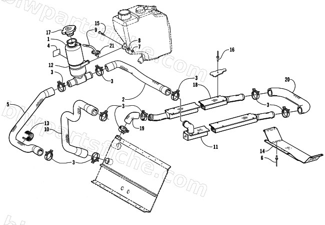 COOLING ASSEMBLY diagram