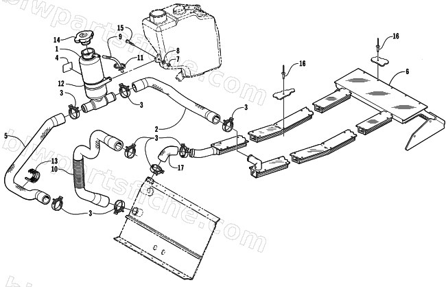 COOLING ASSEMBLY diagram