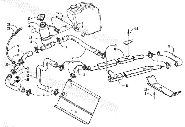 COOLING ASSEMBLY diagram