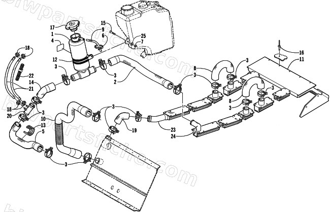 COOLING ASSEMBLY diagram