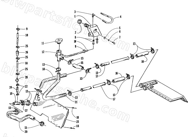 COOLING ASSEMBLY diagram