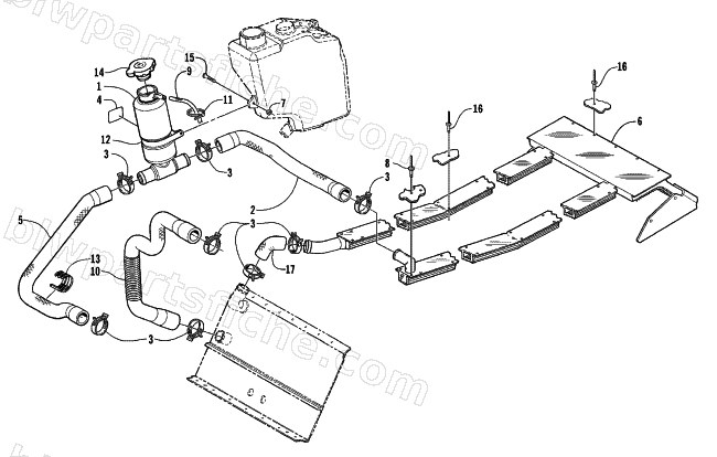 COOLING ASSEMBLY diagram