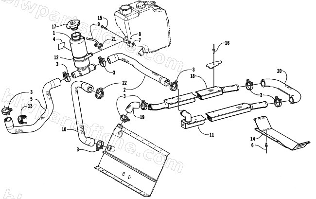 COOLING ASSEMBLY diagram