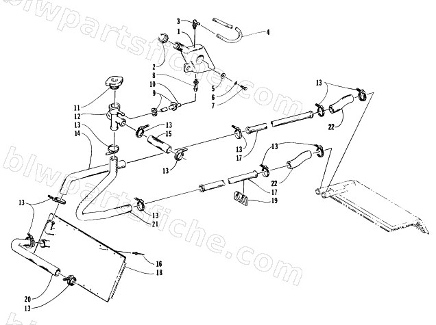 COOLING ASSEMBLY diagram