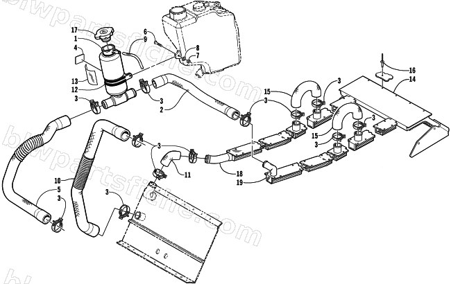 COOLING ASSEMBLY diagram