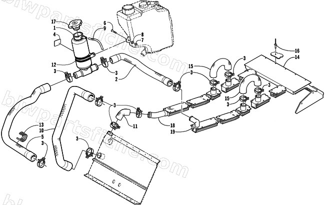 COOLING ASSEMBLY diagram