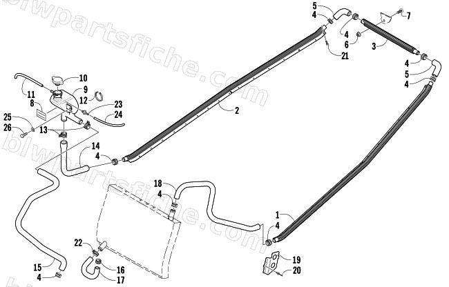 COOLING ASSEMBLY diagram