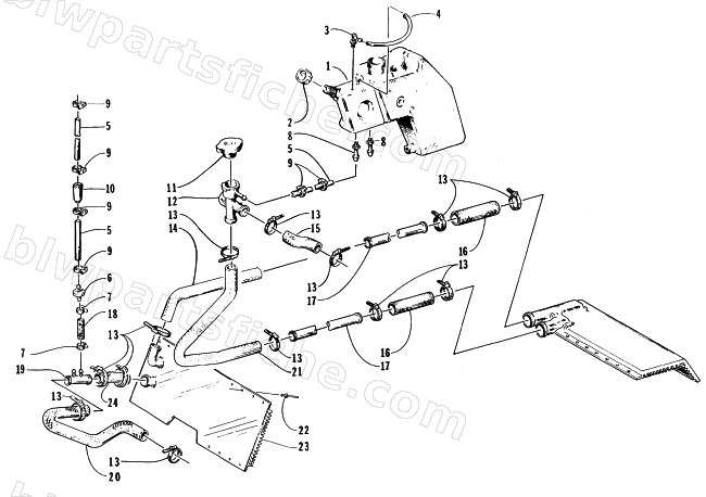 COOLING ASSEMBLY diagram