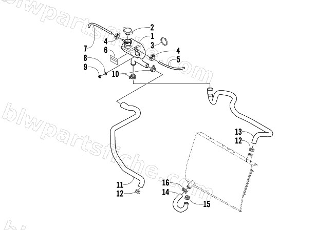 COOLING ASSEMBLY diagram