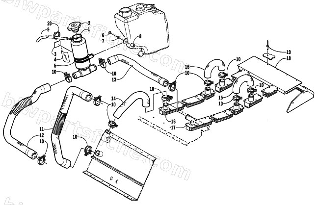 COOLING ASSEMBLY diagram