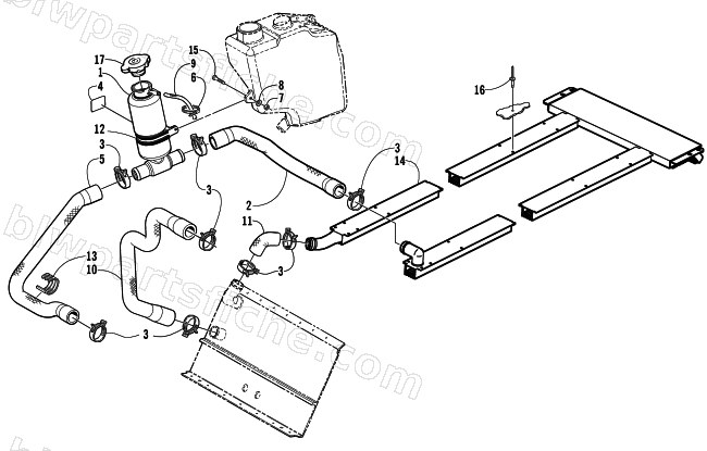 COOLING ASSEMBLY diagram