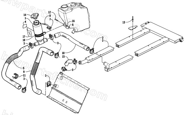 COOLING ASSEMBLY diagram
