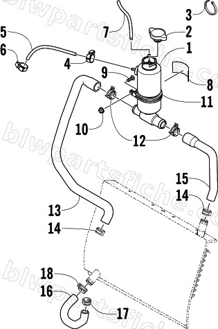 COOLING ASSEMBLY diagram