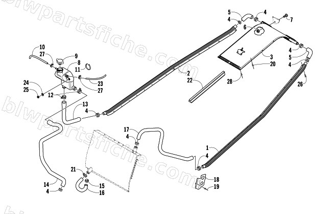 COOLING ASSEMBLY diagram