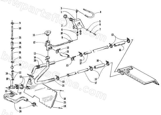 COOLING ASSEMBLY diagram