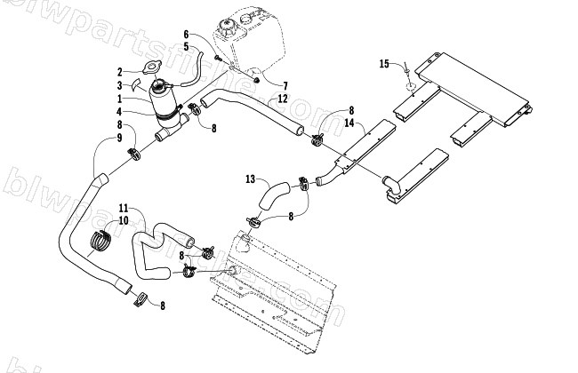 COOLING ASSEMBLY diagram