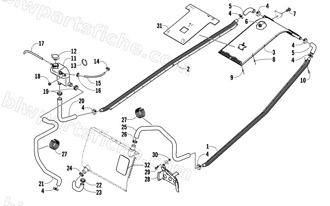 COOLING ASSEMBLY diagram