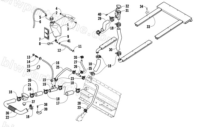 COOLING ASSEMBLY diagram