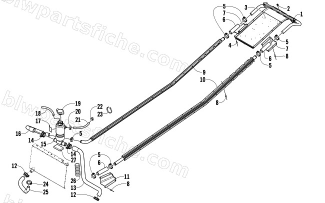 COOLING ASSEMBLY diagram