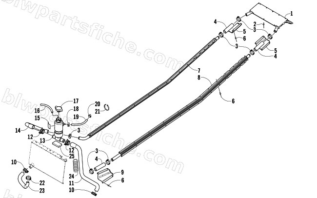 COOLING ASSEMBLY diagram